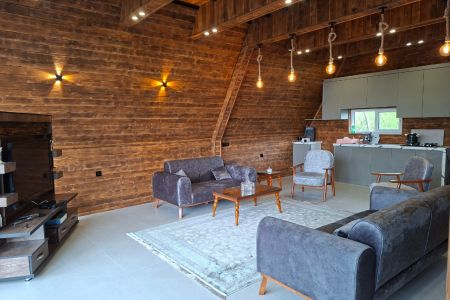 کلبه سوئیسی با ویو جنگلی در نوشهر - کهنه سرا