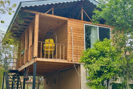 کلبه چوبی در ماسال - وشمه سرا