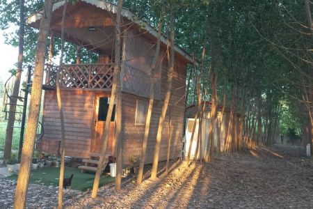 کلبه چوبی در آستانه اشرفیه - کشل آزادسرا