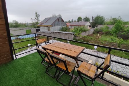 کلبه سوئیسی جکوزی دار در رشت - جاده لاکان