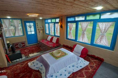 خانه باغ در ماسال با زمین یک هکتاری - ط دوم