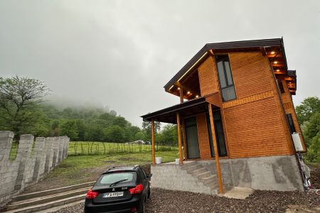 ویلا دوبلکس چوبی در طاسکوه ماسال