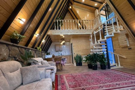 کلبه سوئیسی جکوزی دار در رامسر - لپاسرک