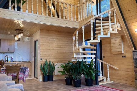 کلبه سوئیسی جکوزی دار در رامسر - لپاسرک