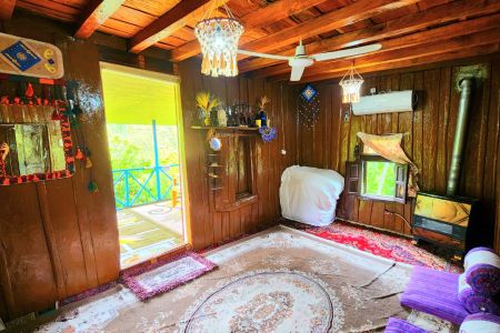 خانه روستایی جنگلی در بابلکنار - جاجن - ط۲