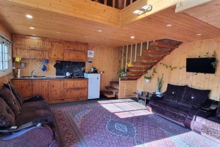 اجاره کلبه چوبی با جکوزی در بابلکنار - تیرکن