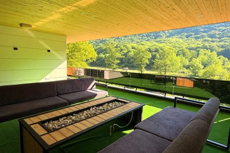 ویلا کنار روخانه در زیرآب - سیدآباد