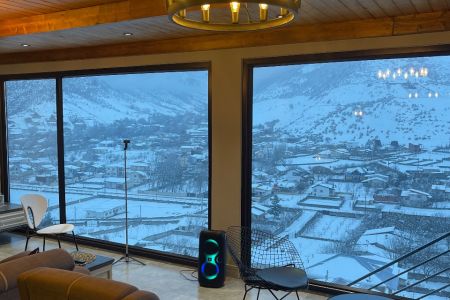 ویلا با ویو کوه و جنگل در ویسر کجور