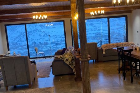 ویلا با ویو کوه و جنگل در ویسر کجور