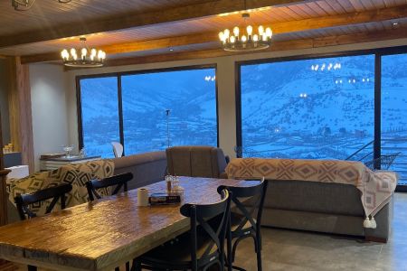 ویلا با ویو کوه و جنگل در ویسر کجور