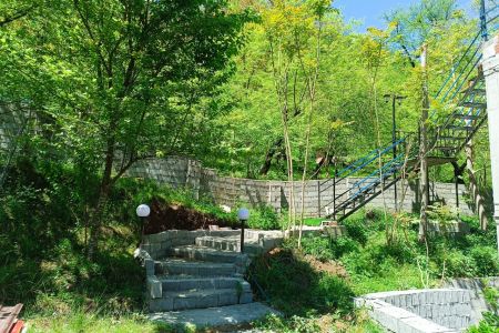 کلبه چوبی با ویو جنگلی در شاهکلا لفور - ط۳