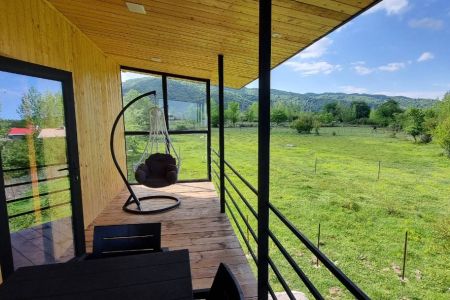 کلبه با نمای شیشه در شاندرمن - اولم