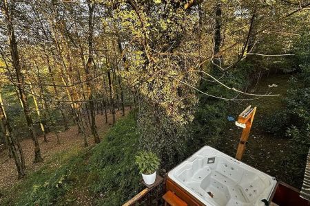 کلبه جنگلی جکوزی دار در نشتارود - دینارسرا