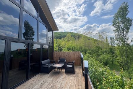 کلبه با چشم انداز جنگل در بابلکنار - کاردرکلا