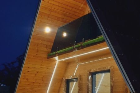 کلبه سوئیسی در خمام - مرزدشت