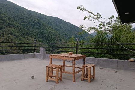 خانه با ویو کوه در احمدسرگوراب - خرمکش-ط۲