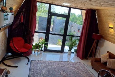 کلبه سوئیسی در خشکبیجار - شیشه گوراب