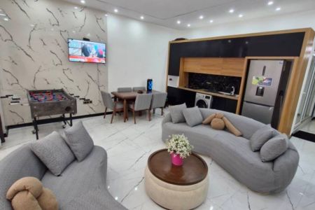 ویلا دوبلکس با روف و استخر کوچک در رویان