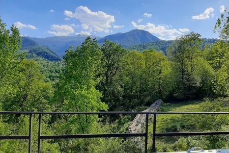 کلبه با تراس و جکوزی در جاده دالخانی - جلو