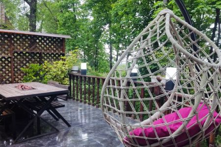 کلبه جنگلی جکوزی دار در نشتارود - دینارسرا