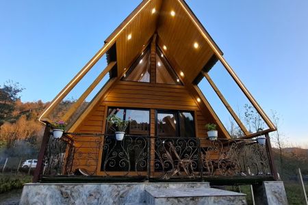 کلبه سوئیسی در لاهیجان - گرمابرود