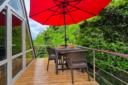 کلبه سوئیسی جنگلی در لاهیجان - زمیدان