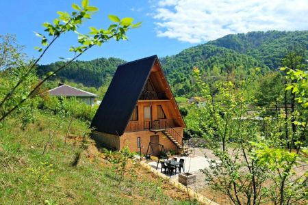 کلبه سوئیسی در جاده ماسوله - گسکره