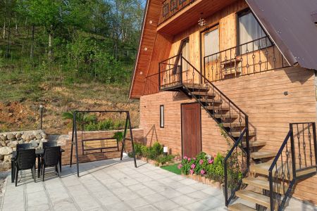 کلبه سوئیسی در جاده ماسوله - گسکره