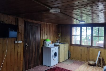 کلبه چوبی جکوزی دار در نشتارود - دینارسرا