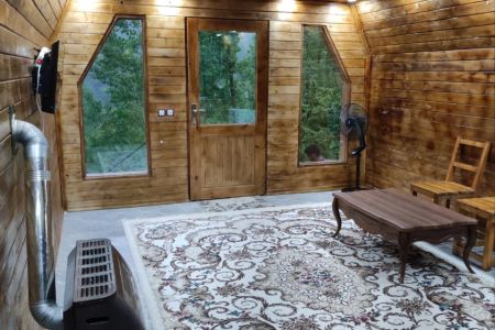 کلبه چوبی در بابلکنار - ممرزکن