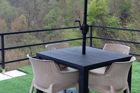 کلبه چوبی جنگلی در اطاقور - بیرم