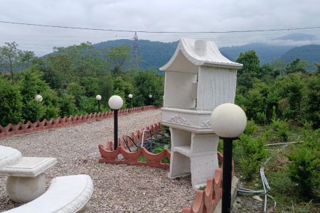 کلبه چوبی استخردار در چابکسر