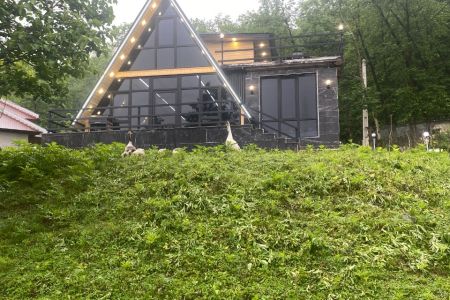 کلبه با نمای سوئیسی در ماسال - کیشخانی