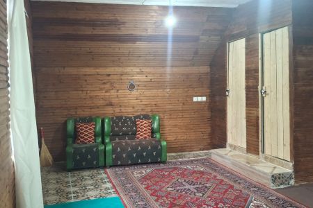 کلبه چوبی جنگلی در ماسال - گنذر