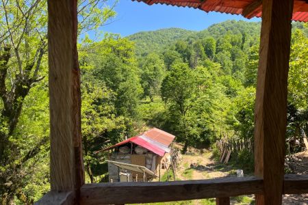خانه روستایی ایوان دار در املش - گودی گوابر