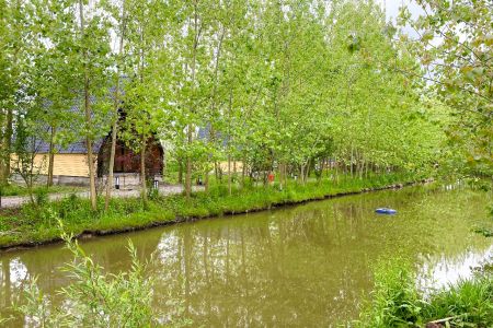 کلبه سوئیسی با حوضچه آبگرم در رشت - گرفم