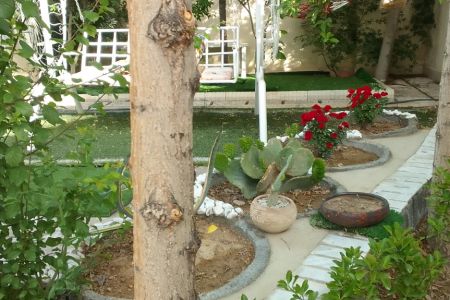 ویلا با حیاط و آلاچیق در ماهدشت