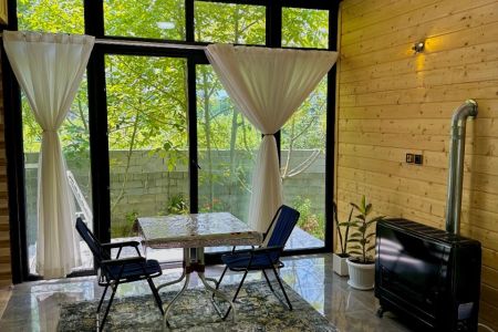 کلبه با نمای شیشه ای ماسال - مهدیخان محله