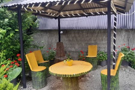 کلبه سوئیسی جکوزی دار در بابلکنار - کاردرکلا
