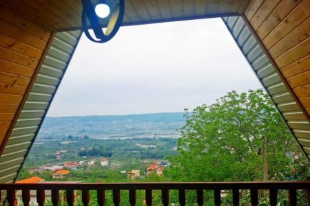 کلبه سوئیسی جکوزی دار در بابلکنار - کاردرکلا