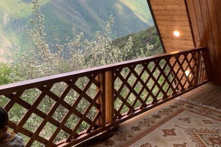 کلبه سوئیسی در مرزن آباد - کتیر