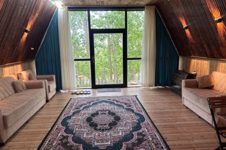 کلبه سوئیسی در کنار رودخانه تولم شهر