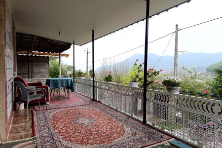 خانه ویلایی با ایوان دلباز در ماسال - آهکلان