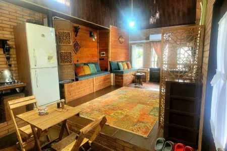 کلبه چوبی در لاهیجان - جیرگوابر