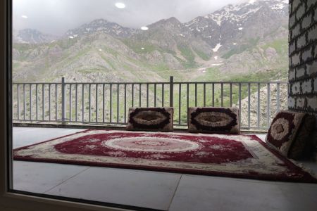 خانه تراس دار در اورامان تخت - دو خوابه