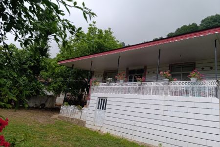 خانه ویلایی با ایوان دلباز در ماسال - آهکلان