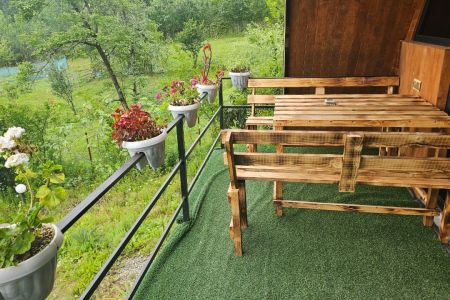 کلبه سوئیسی جکوزی دار در ماسال - آهکلان