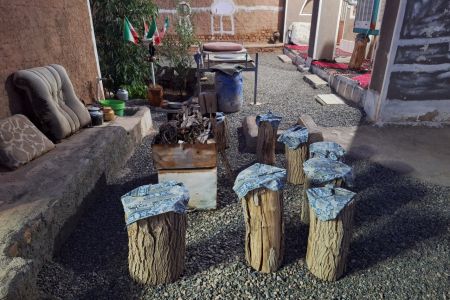 بومگردی در ابوزیدآباد - یزدلان - اتاق سنتی