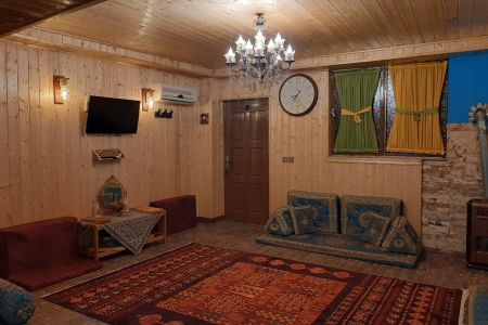 سوئیت با طراحی چوبی در قائمشهر - همکف