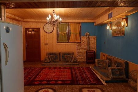 سوئیت با طراحی چوبی در قائمشهر - همکف
